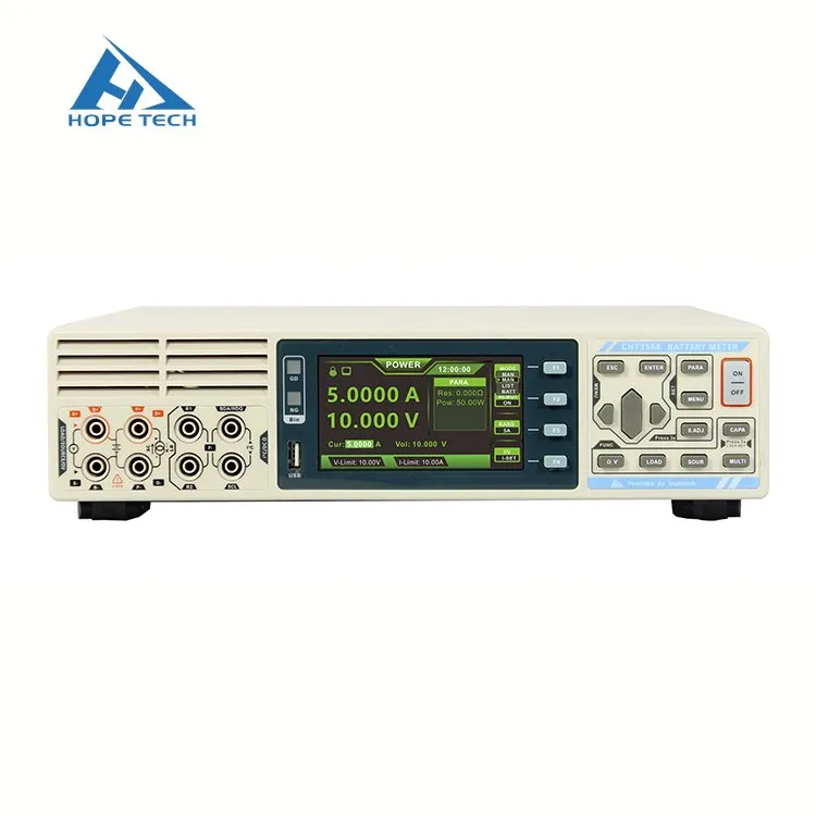 Sistema de teste integrado da bateria do verificador detalhado da bateria de Hopetech Cht3568